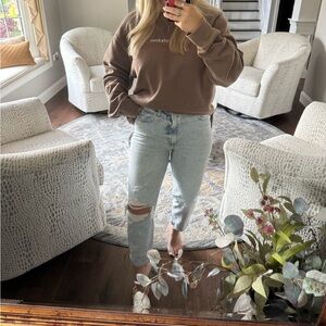 Abercrombie The Mom High Rise